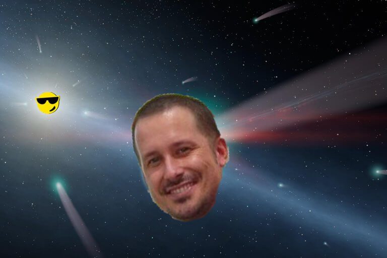 Álex Navarro publica en su blog sólo si un cometa pasa cerca