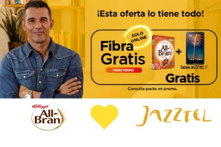 Jazztel compra All-Bran para dar más fibra