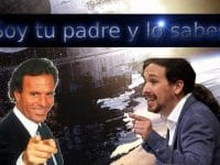 Pablo Iglesias es hijo de Julio Iglesias